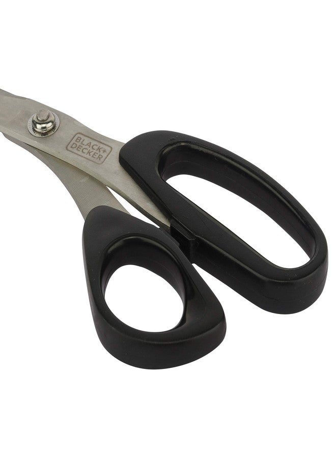 BLACK+DECKER BDHT81569 Steel Universal Scissors-10'' (Black) - Image 4